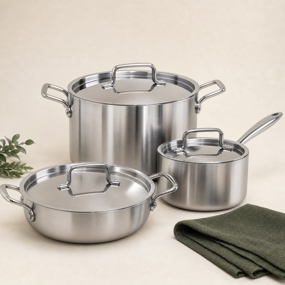Classic Steel Cookware Set